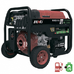 Генератор двопаливний (газ/бензин) SENCI SC 6000 E (D)